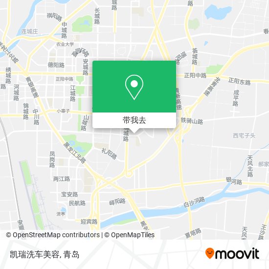 凯瑞洗车美容地图