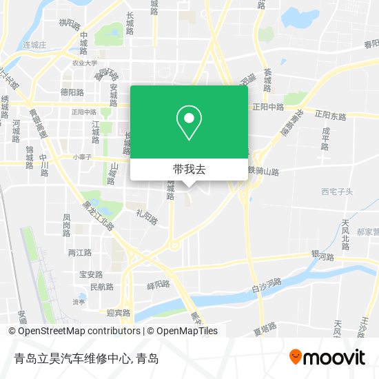 青岛立昊汽车维修中心地图