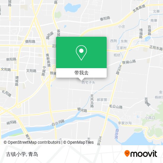 古镇小学地图