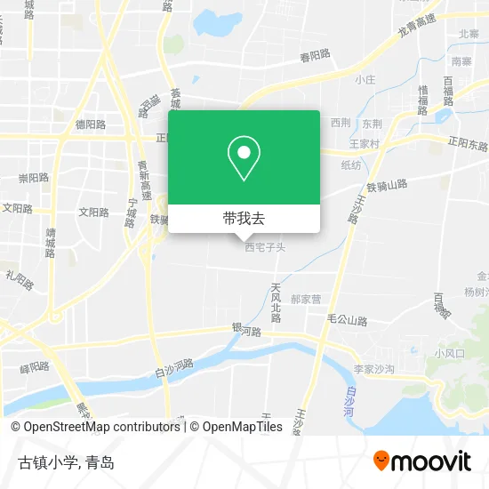 古镇小学地图