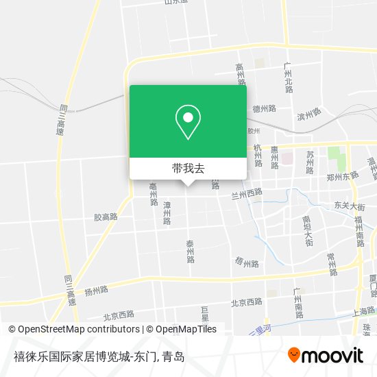 禧徕乐国际家居博览城-东门地图