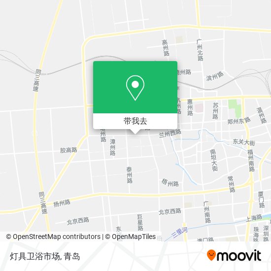 灯具卫浴市场地图