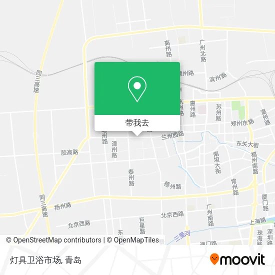 灯具卫浴市场地图