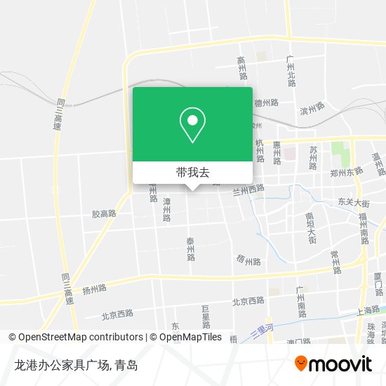 龙港办公家具广场地图