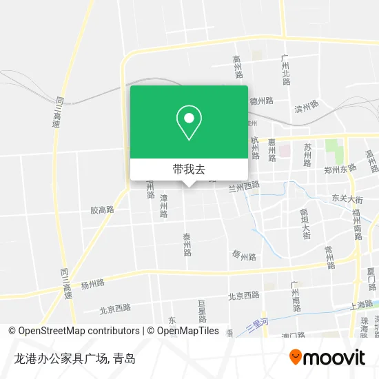 龙港办公家具广场地图