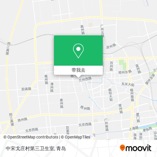 中宋戈庄村第三卫生室地图