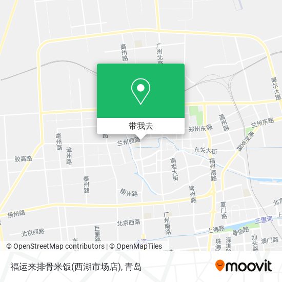 福运来排骨米饭(西湖市场店)地图