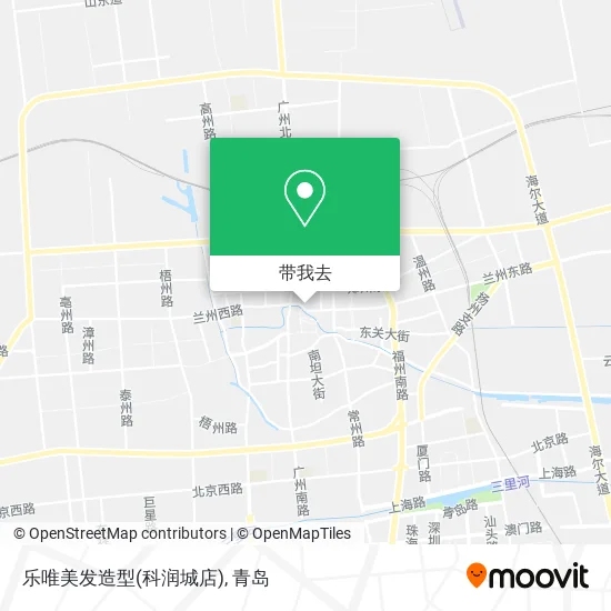乐唯美发造型(科润城店)地图
