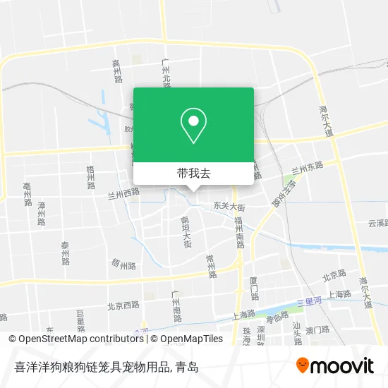 喜洋洋狗粮狗链笼具宠物用品地图