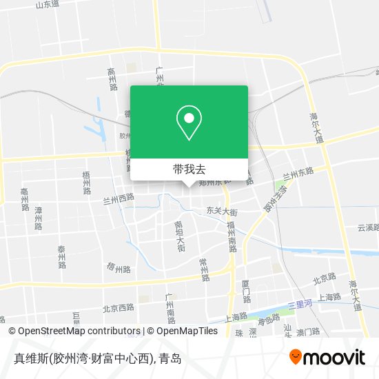 真维斯(胶州湾·财富中心西)地图