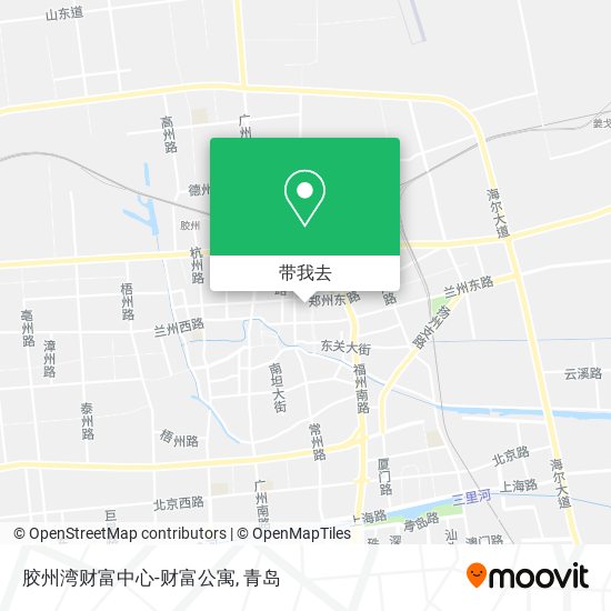 胶州湾财富中心-财富公寓地图