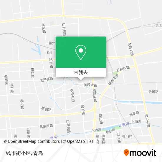 钱市街小区地图