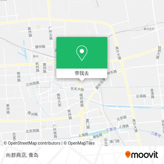 向群商店地图