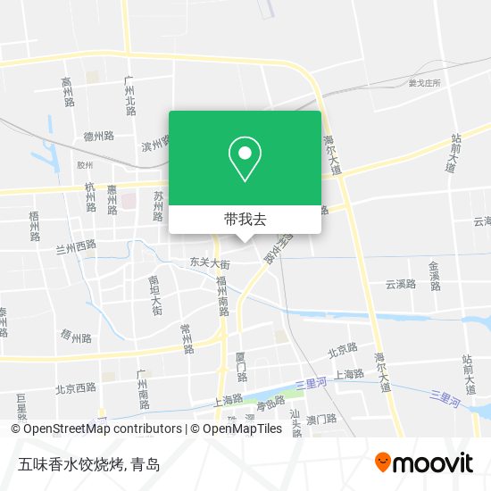 五味香水饺烧烤地图