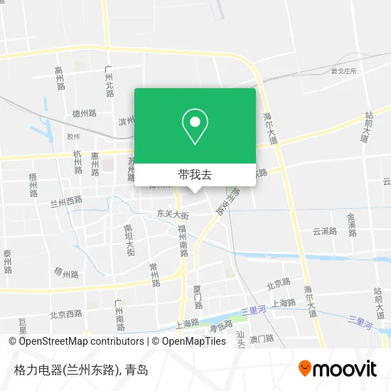 格力电器(兰州东路)地图