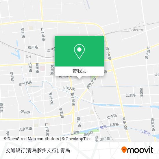 交通银行(青岛胶州支行)地图