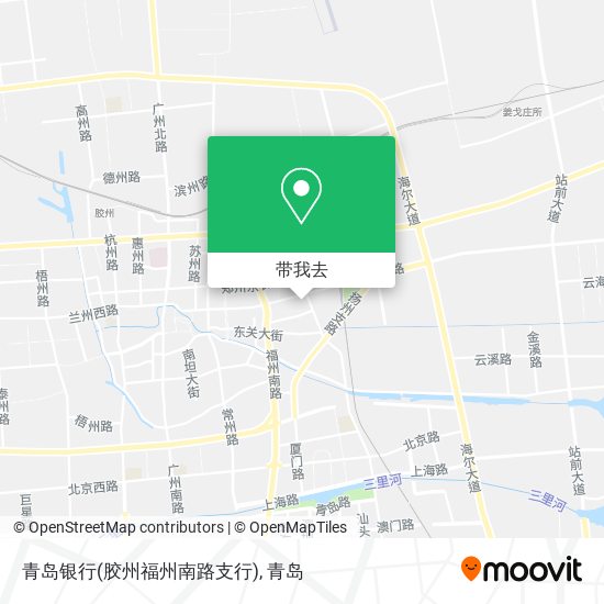 青岛银行(胶州福州南路支行)地图