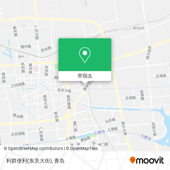 利群便利(东关大街)地图