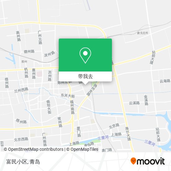富民小区地图