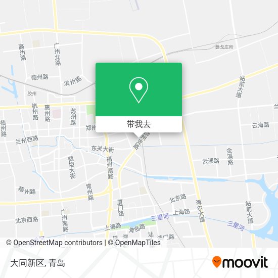 大同新区地图
