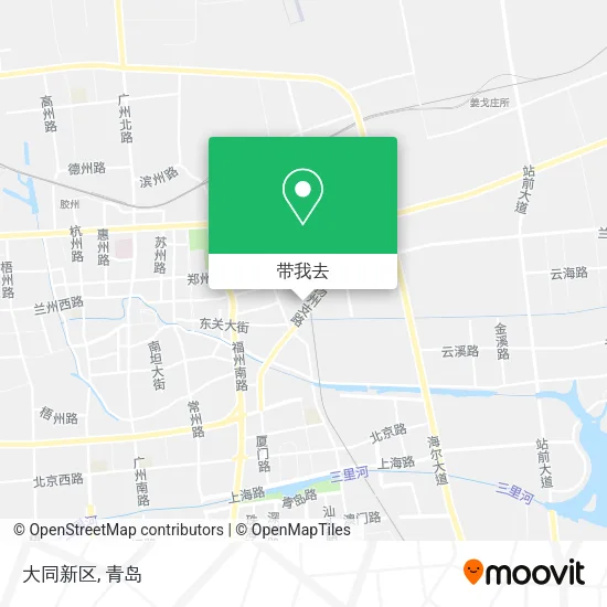 大同新区地图
