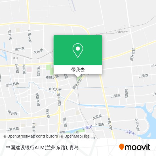 中国建设银行ATM(兰州东路)地图