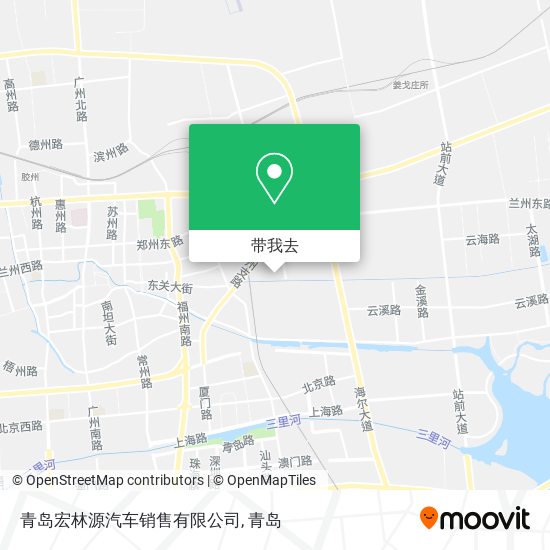 青岛宏林源汽车销售有限公司地图