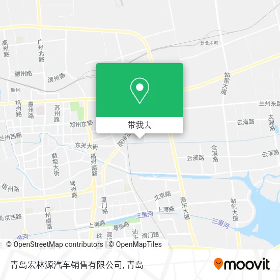 青岛宏林源汽车销售有限公司地图