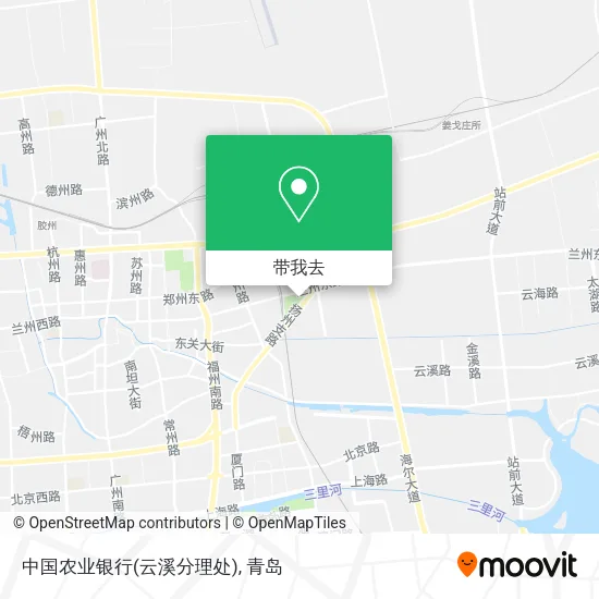中国农业银行(云溪分理处)地图