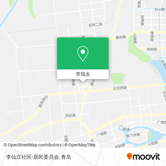 李仙庄社区-居民委员会地图
