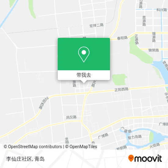 李仙庄社区地图