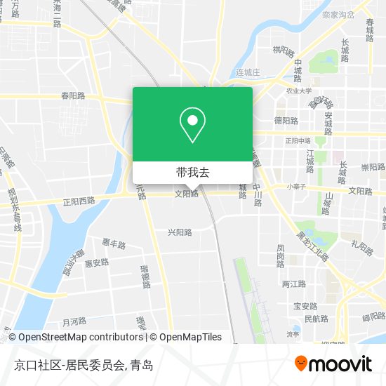 京口社区-居民委员会地图