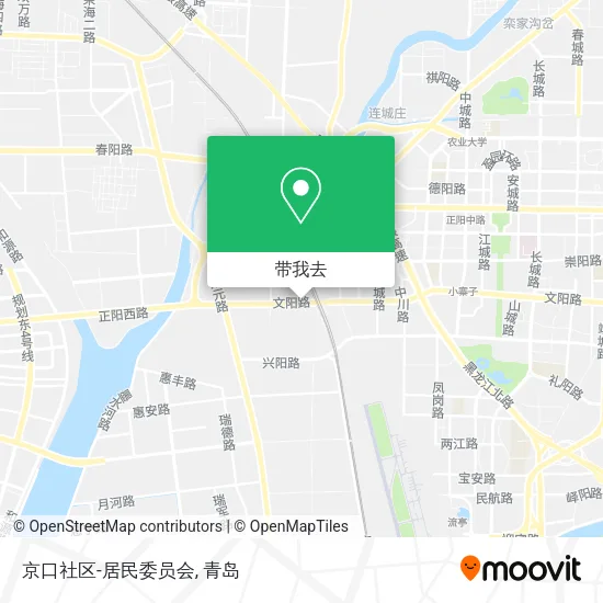 京口社区-居民委员会地图