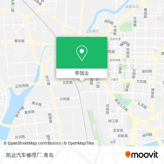 凯达汽车修理厂地图