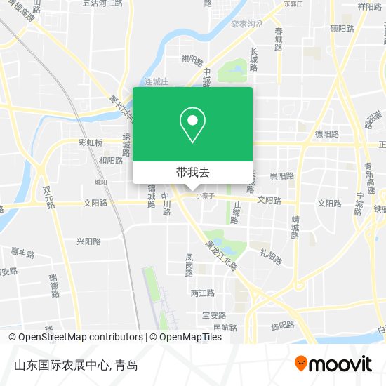 山东国际农展中心地图