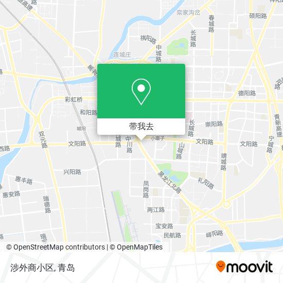 涉外商小区地图