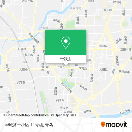 华城路一小区-11号楼地图