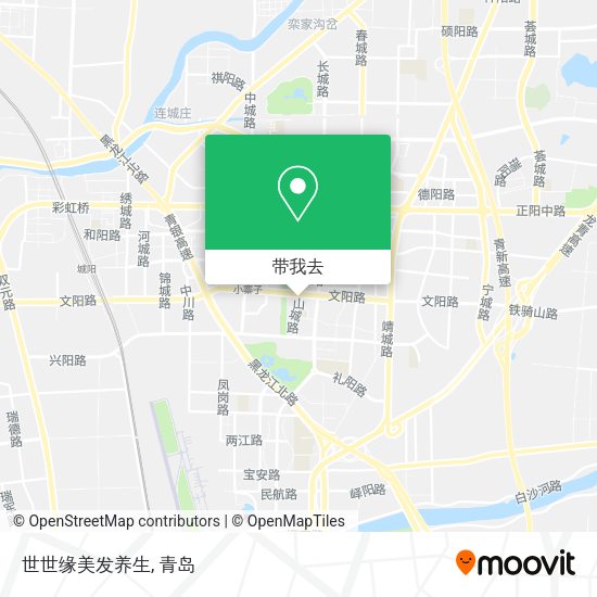 世世缘美发养生地图