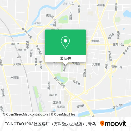TSINGTAO1903社区客厅（万科魅力之城店）地图