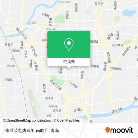 张成荣电烤鸡架 南疃店地图
