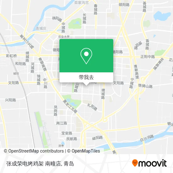 张成荣电烤鸡架 南疃店地图