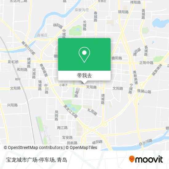 宝龙城市广场-停车场地图