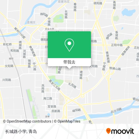 长城路小学地图