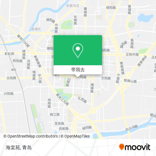海棠苑地图