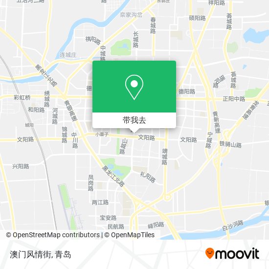 澳门风情街地图