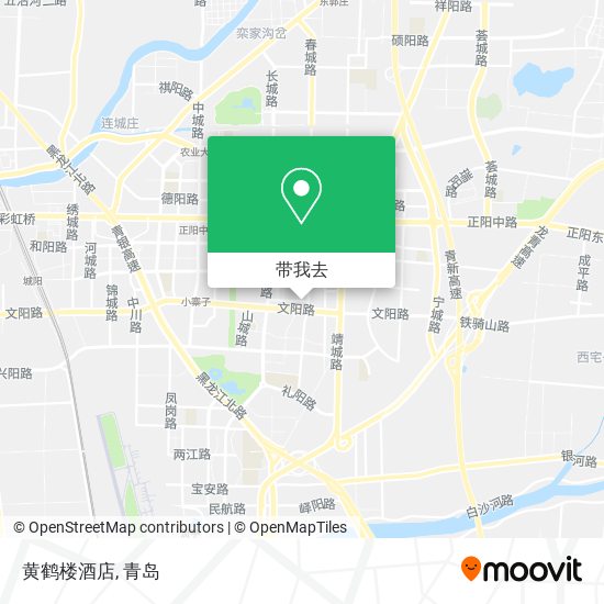 黄鹤楼酒店地图