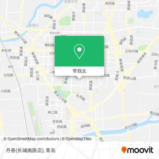 丹香(长城南路店)地图
