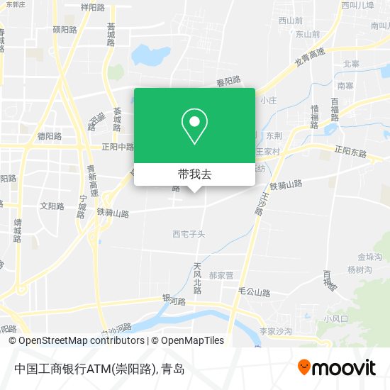 中国工商银行ATM(崇阳路)地图