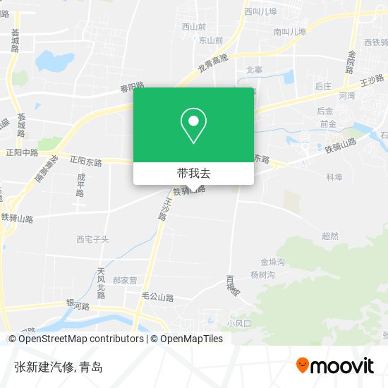 张新建汽修地图