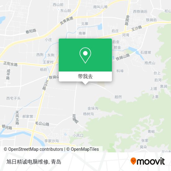 旭日精诚电脑维修地图